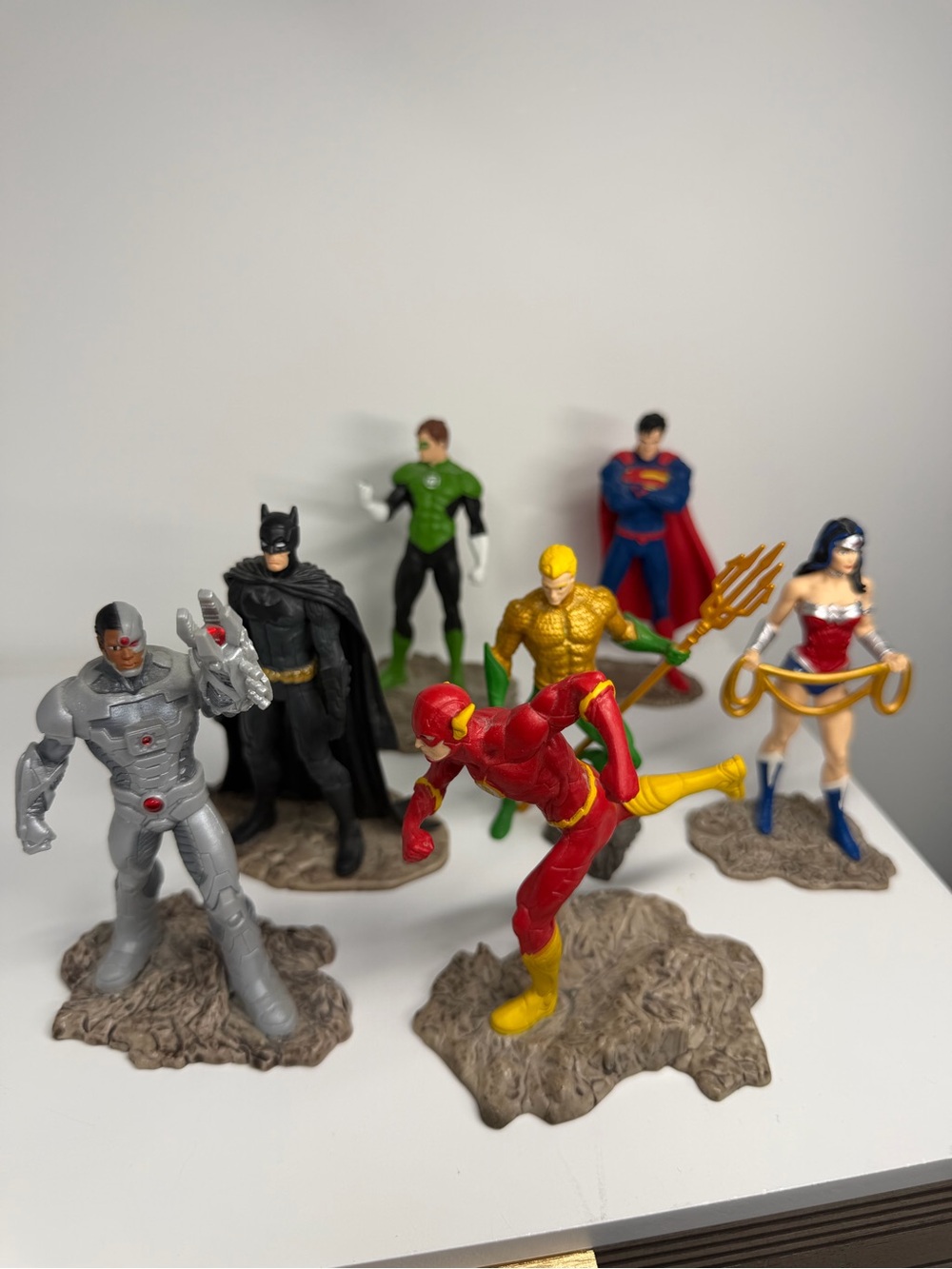 2014 DC Schleich Justice League Set of 7 Figures #22528